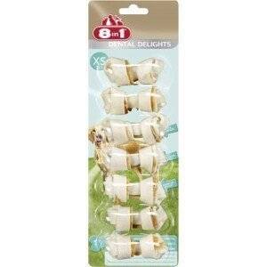 8in1 Delights Bones Pro Dental Ağız Bakım Kemiği XS Boy 7'li 84 gr - 1