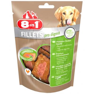 8 in1 Pro Digest Sindirim Sistemi Destekleyici Tavuk Filetolu Köpek Ödülü 80 gr - 1