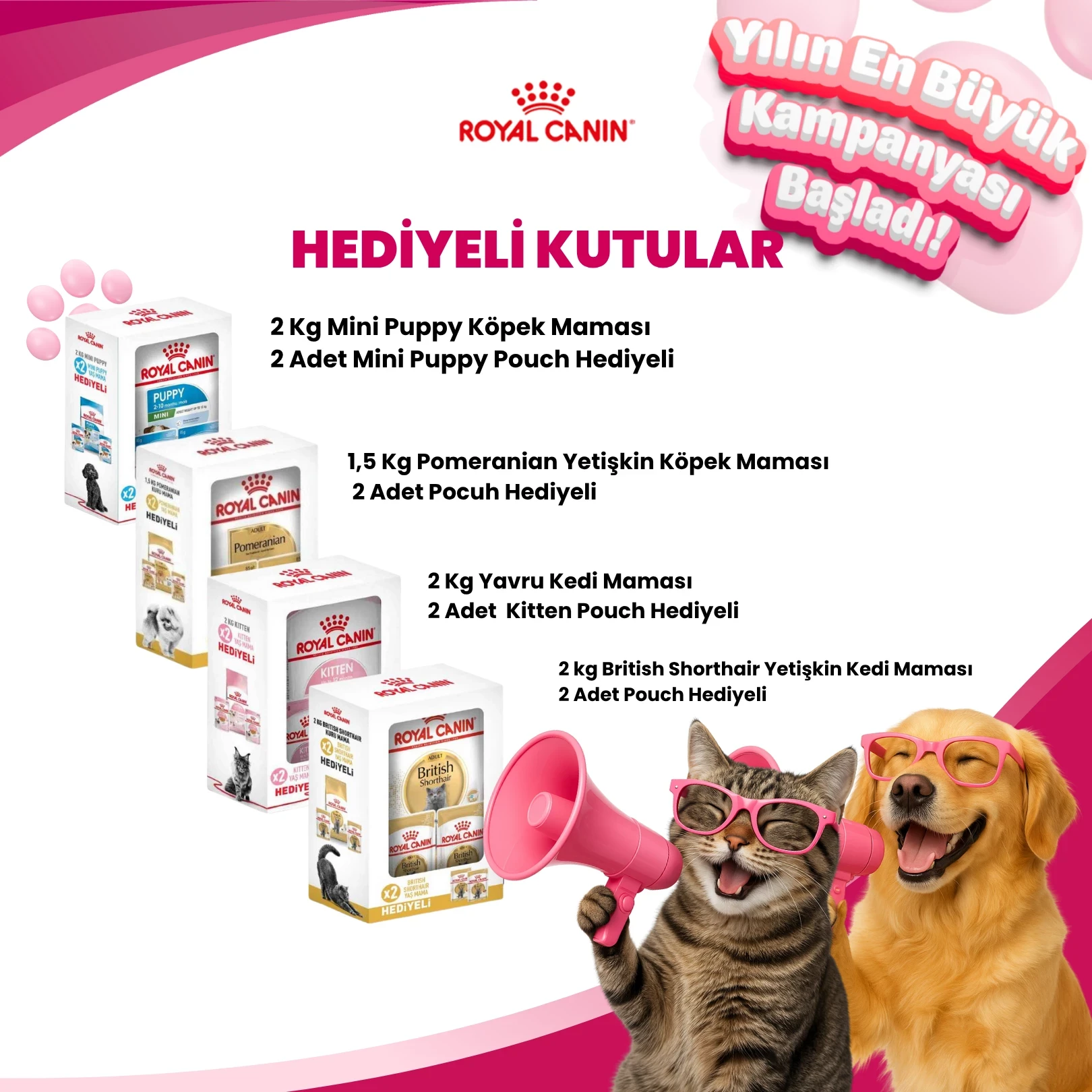 Royal Canin Pouch Hediye