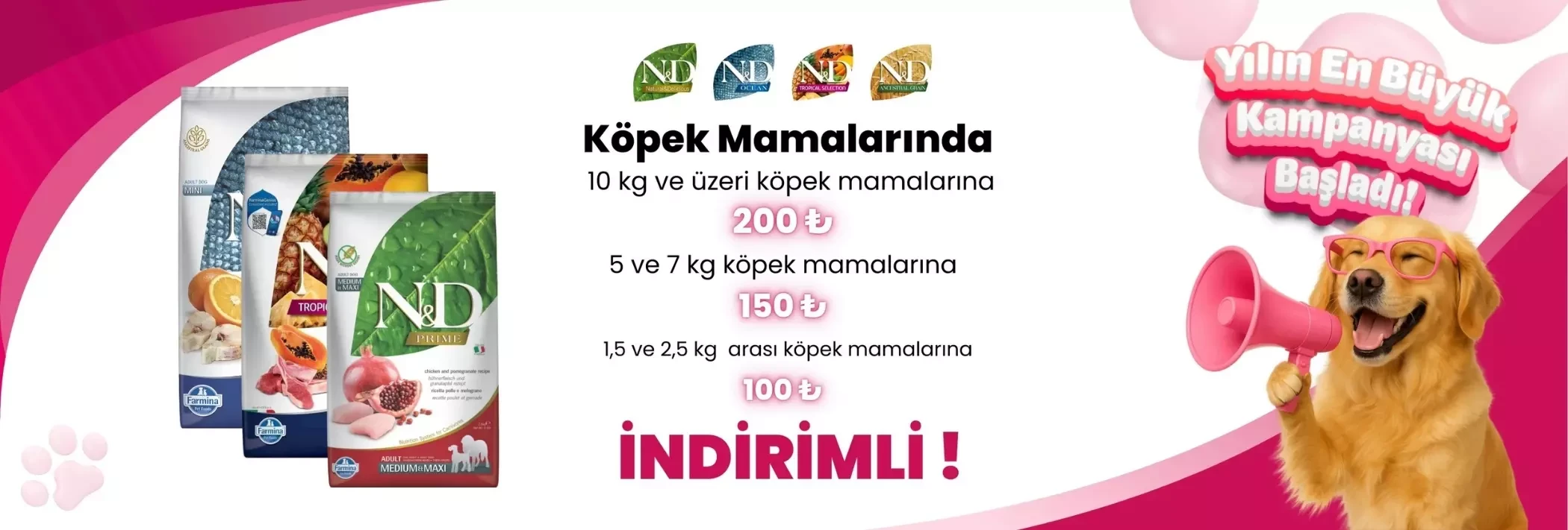 N&D Köpek Mamaları