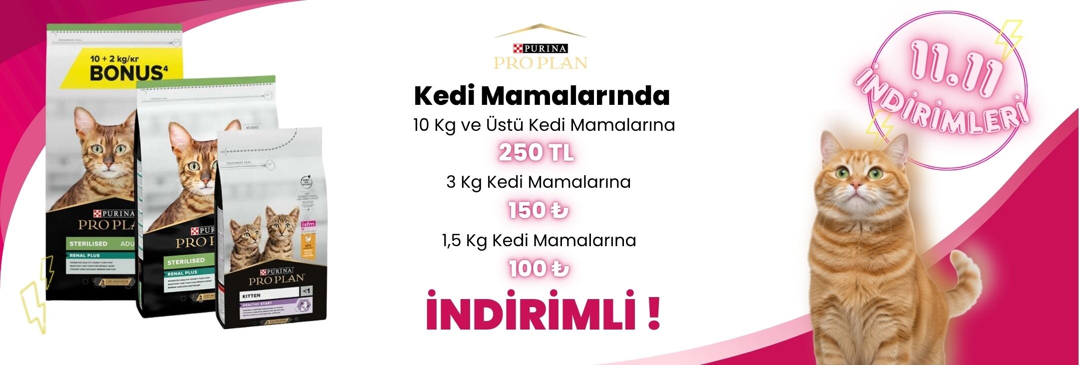 Pro Plan Kedi Kampanyaları