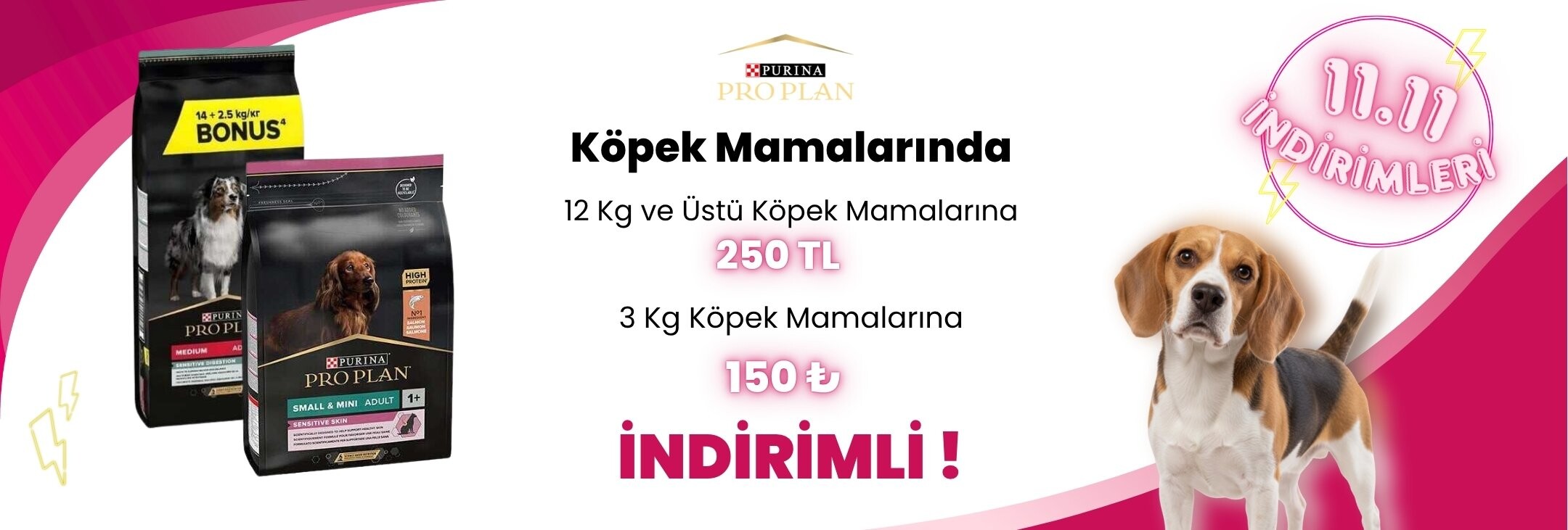 Pro Plan Köpek Kampanyaları