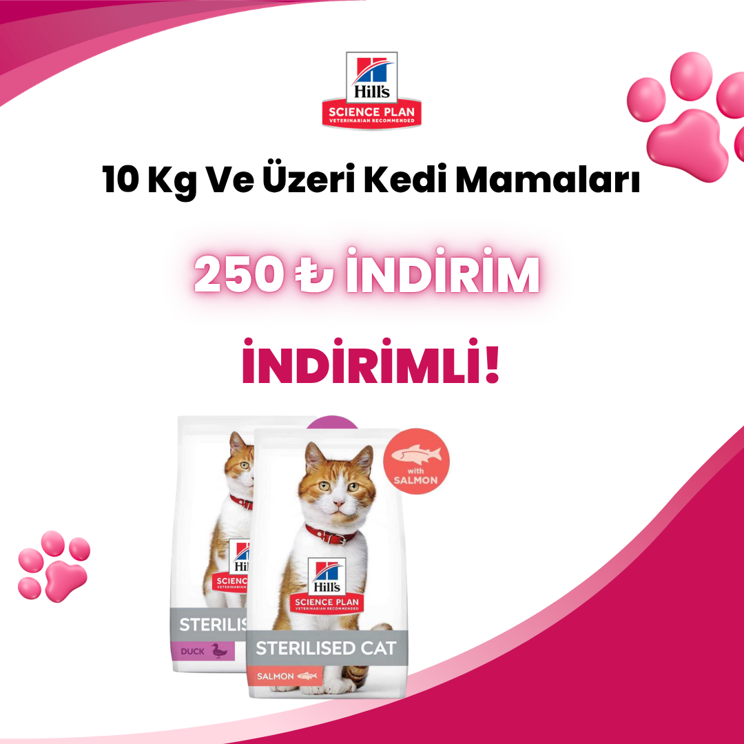Hill's Sience Plan 10 Kg ve Üzeri Kedi Mamaları