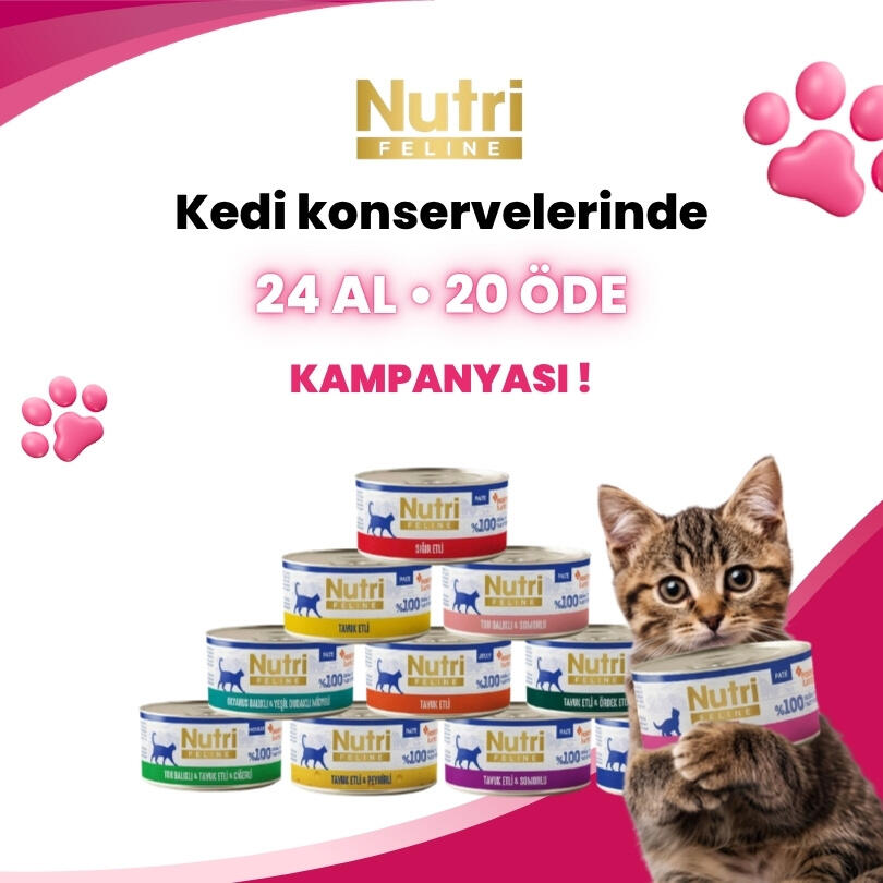 Nutri Feline Kedi Konserveleri