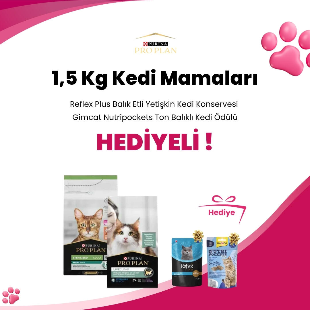 Pro Plan 1,5 Kg Kedi Mamaları
