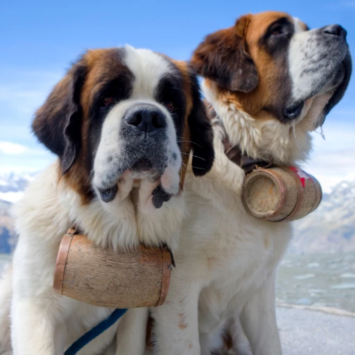 saint bernard ırkının tarihini belirten bir görsel