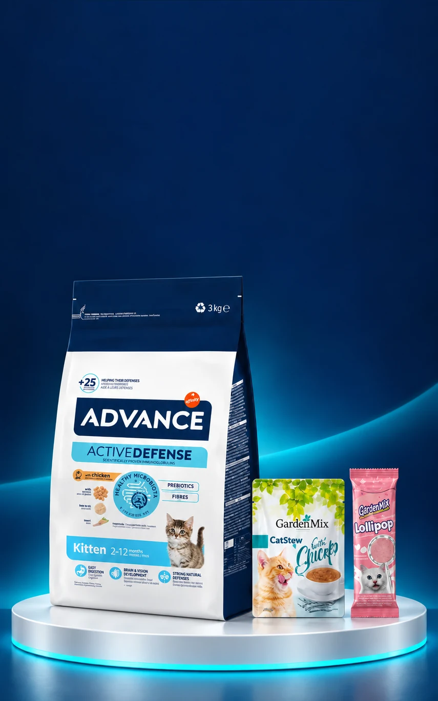 Advance 1,5 kg Kedi Mamalarına Hediyeler