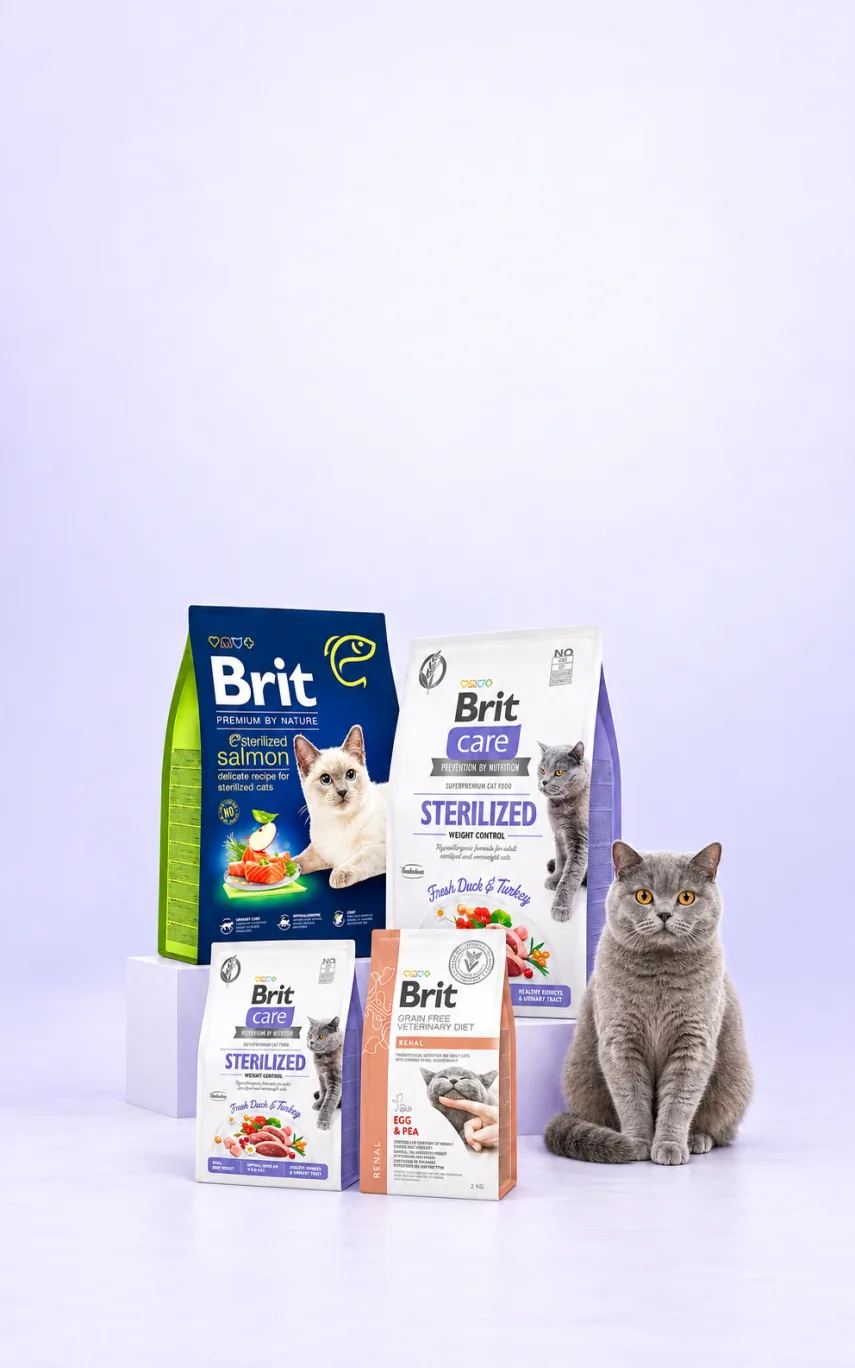 Brit Care 7 ve 8 kg Kedi Mamalarında 250 TL İndirim