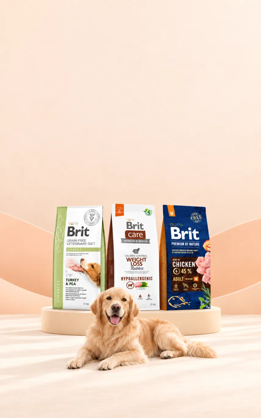 Brit Care 12 kg ve Üzeri Köpek Mamalarında 300 TL İndirim