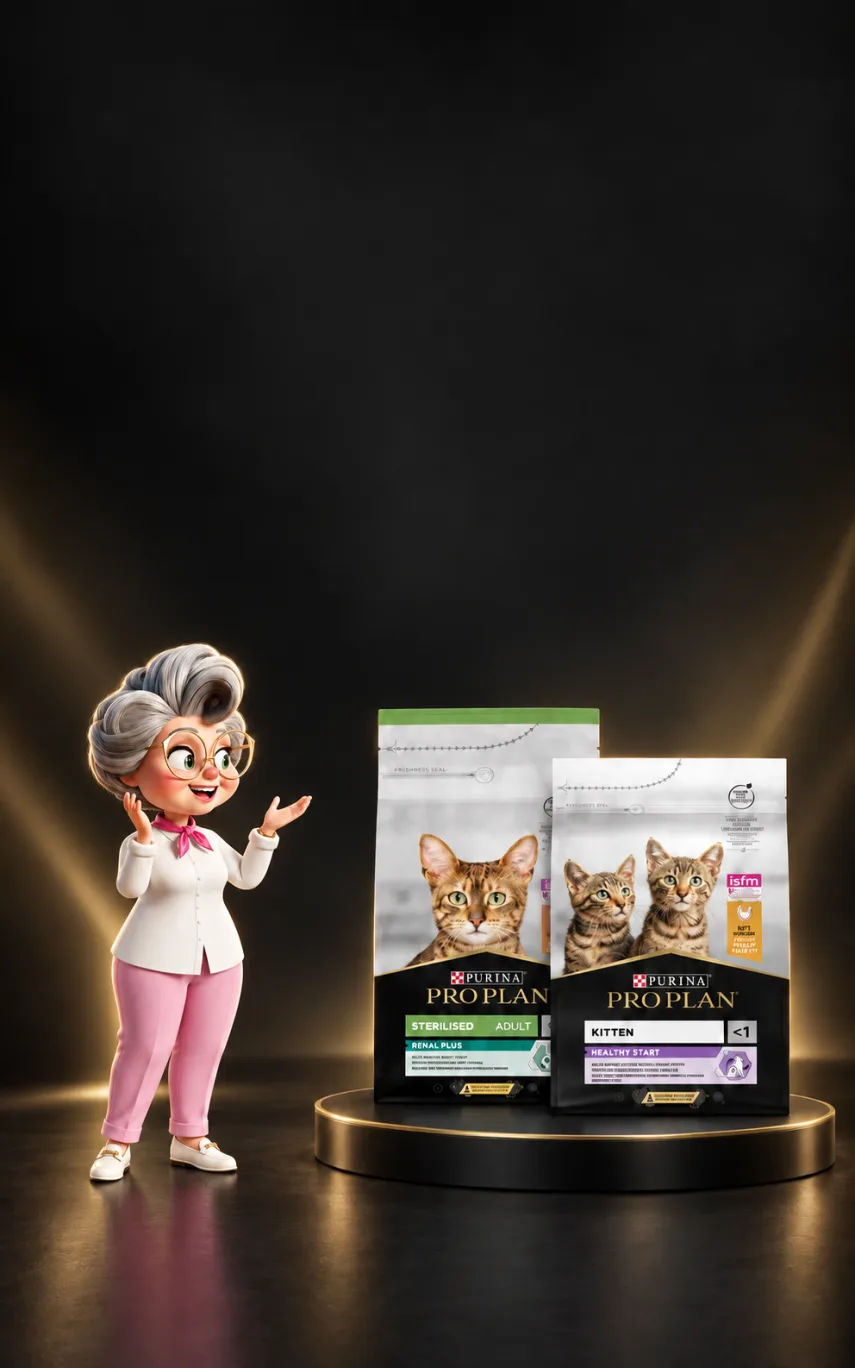 Pro Plan 10 kg ve Üzeri Kedi Mamalarında 400 TL İndirim