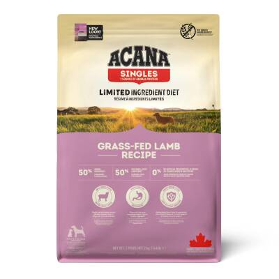 Acana Grass-Fed Lamb Kuzu Etli ve Elmalı Tahılsız Yetişkin Köpek Maması 6 kg - 1