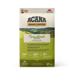 Acana Grasslands Kuzulu Ördekli ve Balıklı Tahılsız Yetişkin Köpek Maması 11,4 kg - Acana