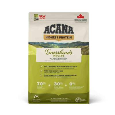 Acana Grasslands Kuzu Etli Tahılsız Köpek Maması 2 kg - 1