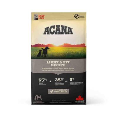 Acana Heritage Light Fit Tahılsız Diyet Fazla Kilolu Tüm Irk ve Yaşam Evreleri İçin Köpek Maması 11,4 kg - 1