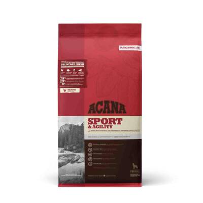 ACANA Heritage Sport Agility 17 kg - Fazla Hareketli Köpekler İçin - 1