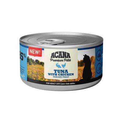 Acana Premium Pate (Ezme) Pouch Tuna Balıklı ve Tavuklu Kedi Konservesi 85 gr - 1