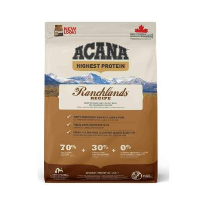 Acana Ranchlands Tahılsız Tüm Irk ve Yaşam Evreleri İçin Köpek Maması 2 kg - 1