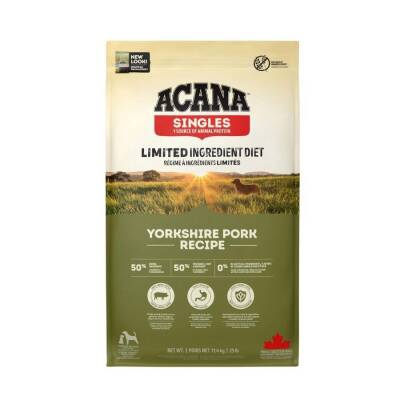 Acana Yorkshire Pork Domuz Etli ve Balkabaklı Tahılsız Yetişkin Köpek Maması 11,4 kg - 1