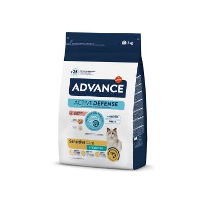 Advance Kısırlaştırılmış Somonlu Yetişkin Kedi Maması 3 kg - 1