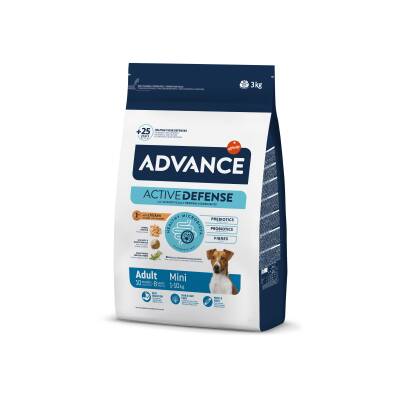 Advance Dog Mini Adult Küçük Irk Yetişkin Köpek Maması 3 kg - 1