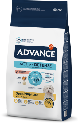 Advance Mini Sensitive Somonlu Küçük Irk Yetişkin Köpek Maması 7 kg - 1