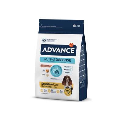 Advance Dog Sensitive Salmon Somonlu Yetişkin Köpek Maması 3 kg - 1