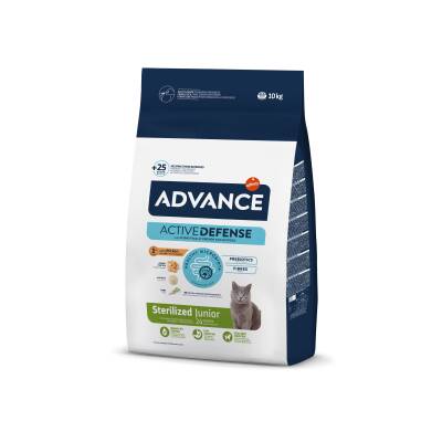 Advance Junior Kısırlaştırılmış Yavru Kedi Maması 10 kg - 1