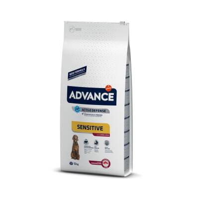 Advance Sensitive Lamb Kuzu Etli Yetişkin Köpek Maması 12 kg - 1