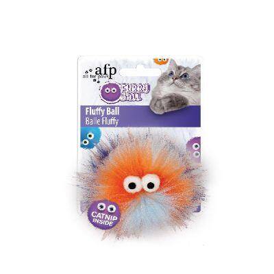 All Four Paws Catnipli Tüylü Top Kedi Oyuncağı - 1