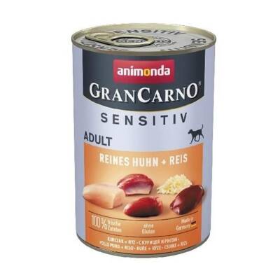 Animonda Gran Carno Sensitiv Tavuklu Pirinçli Köpek Konservesi 400 gr - 1