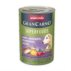 Animonda GranCarno Superfoods Kuzu Amarant ve Kızılcıklı Köpek Konservesi 400 gr - Animonda