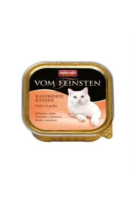 Animonda Hindili ve Somonlu Kısırlaştırılmış Konserve 100 gr - 1
