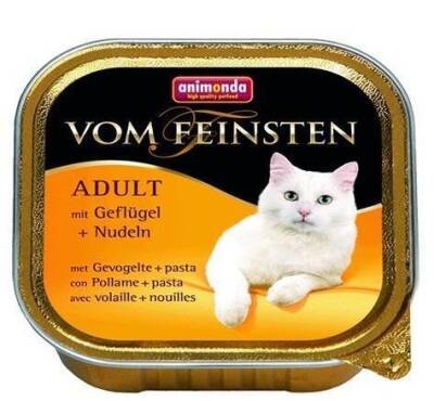 Animonda Kümes Hayvanı & Makarnalı Konserve Kedi Maması 100 gr - 1