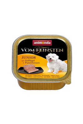 Animonda Vom Feinsten Kümes Hayvanı ve Hindili Yavru Köpek Konservesi 150 gr - 1