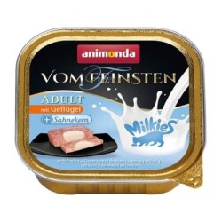 Animonda Vom Feinsten Tahılsız Bitki Sosu İçinde Somonlu Yetişkin Kedi Konservesi 100 gr - Animonda
