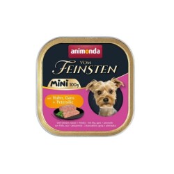 Animonda Von Feinsten Tavuk ve Kaz Etli Mini Irk Yetişkin Köpek Konservesi 100 Gr - Animonda