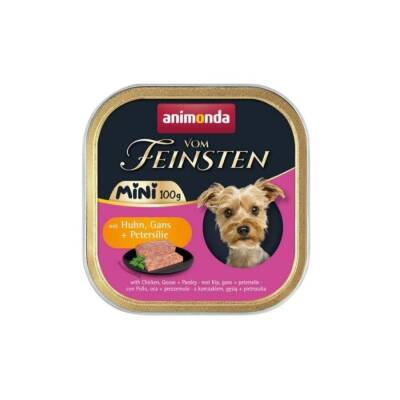 Animonda Von Feinsten Tavuk ve Kaz Etli Mini Irk Yetişkin Köpek Konservesi 100 Gr - 1