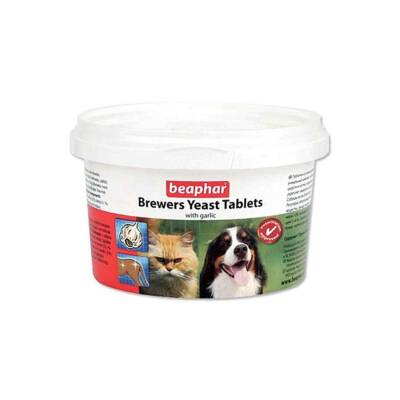 Beaphar Brewer Yeast Kedi ve Köpekler İçin Sarımsaklı Tüy Bakım Tablet 250 Ad. - 1