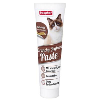 Beaphar Kıtırlı Yoğurtlu Kedi Vitamin Macunu 100 gr - 1