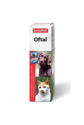 Beaphar Oftal Kedi ve Köpek Gözyaşı Lekesi Temizleme Losyonu 50 ml - 1