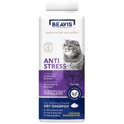 Beavis Anti Stress Kediler İçin Rahatlatıcı Kuru Toz Şampuan 150 gr - 1