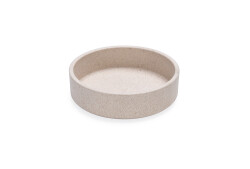 Beeztees DBL Kedi Mama Su Kabı, Bambu, Bej 12cm, 250ml - 1