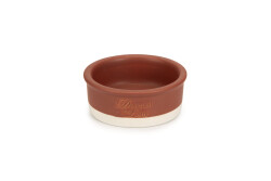 Beeztees DBL Kedi Mama Su Kabı, Seramik, Mat Kiremit, 12cm, 300ml - 1