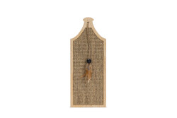 Beeztees DBL Kedi Tırmalama Tahtası ve Oyuncağı, 50x20x2cm - 1