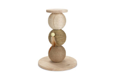 Beeztees DBL Kedi Tırmalama ve Oyuncağı, 34x34x47,5cm - 1