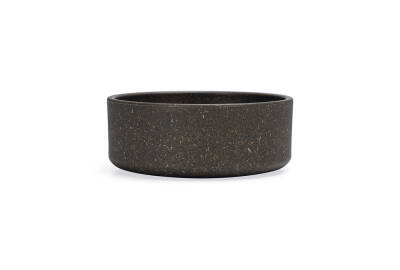 Beeztees DBL Köpek Mama Su Kabı, Bambu, Antrasit, 12cm, 300ml - 2