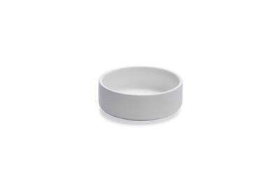 Beeztees DBL Köpek Mama Su Kabı, Seramik, Mat Beyaz, 13,5cm, 500ml - 1