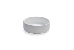 Beeztees DBL Köpek Mama Su Kabı, Seramik, Mat Beyaz, 16cm, 800ml - 1
