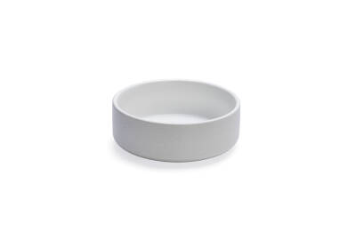 Beeztees DBL Köpek Mama Su Kabı, Seramik, Mat Beyaz, 16cm, 800ml - 1