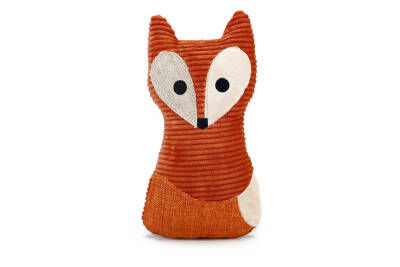 Beeztees DBL Köpek Oyuncağı, Sesli, Tilki, Peluş, Turuncu, 25,5cm - 1
